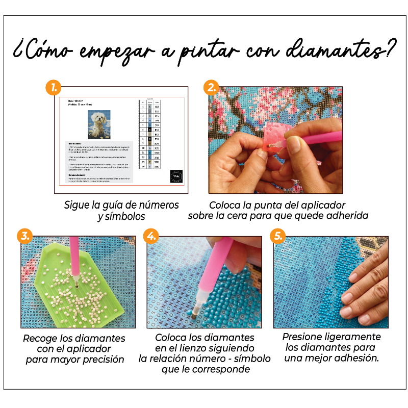 Kit Diamond Painting con bastidor 30x40 Dog pop | WDF1613