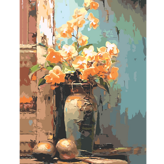 Kit Paint by numbers 50x65 Orquideas vintage | WG1516