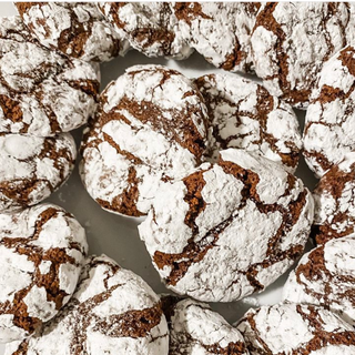 Chocolate Crinkle cookies 