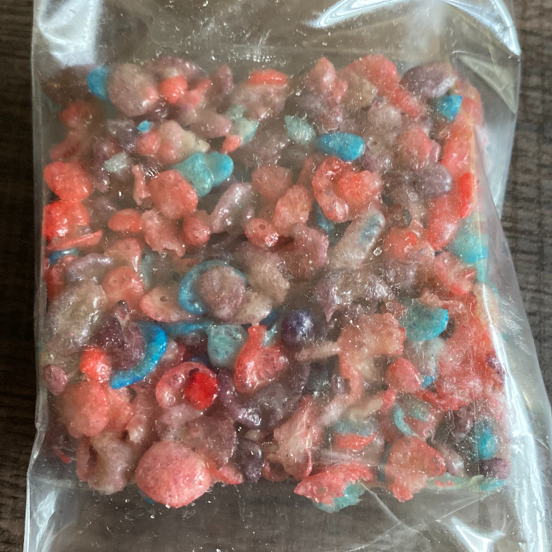 Bye Berry Pebbles Treat