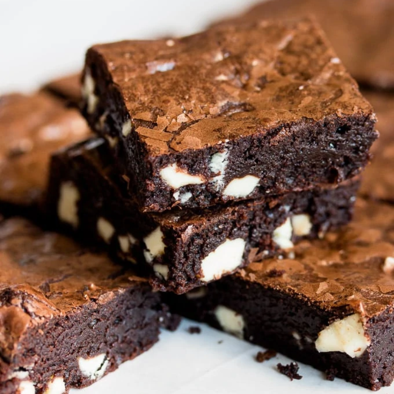White Chocolate Chip Brownie