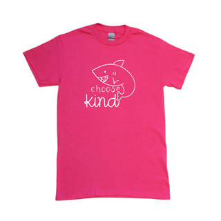 *MAGENTA* Pink, "Choose Kind" ~WHITE DECAL~