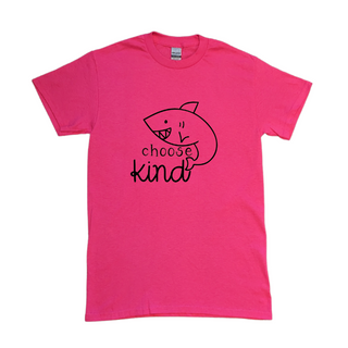 *MAGENTA* Pink, "Choose Kind" ~BLACK DECAL~