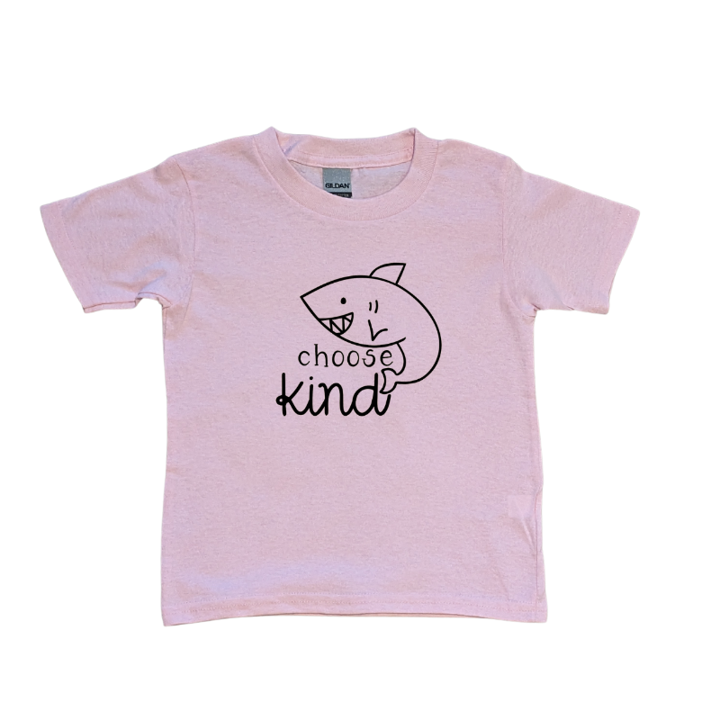 *PALE* Pink, "Choose Kind" ~BLACK DECAL~ Main Image