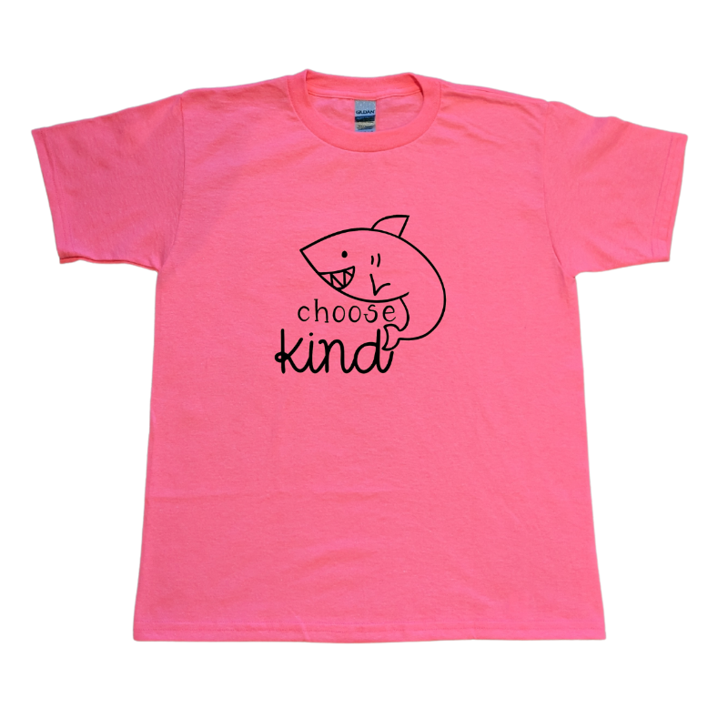 *NEON* Pink, "Choose Kind" ~BLACK DECAL~ Main Image