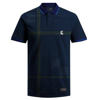 Cross Blue Polo Shirt 