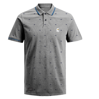 Palm Full Grey Polo Shirt