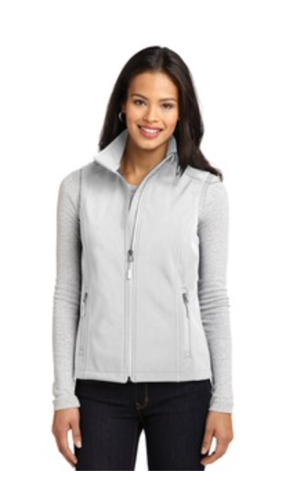 Port Authority Core Soft Shell Vest in Marshmallow