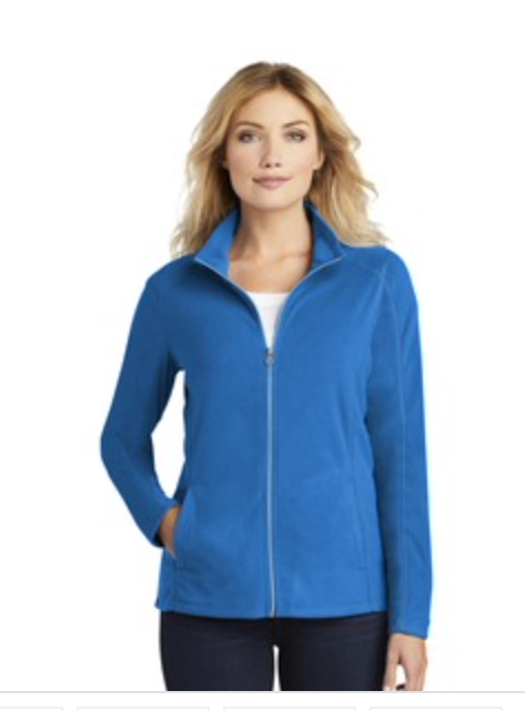 Port Authority Micro-fleece Jacket in Light Royal