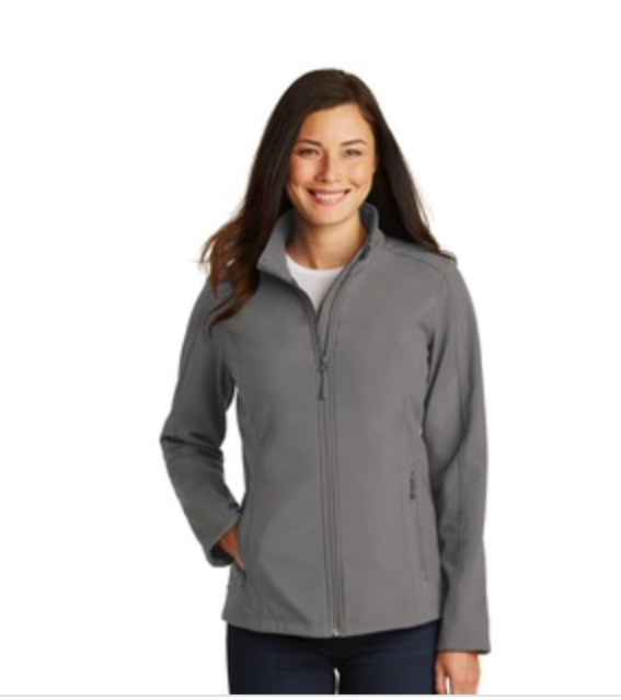  Port Authority Core Soft Shell Jacket in Deep Smoke