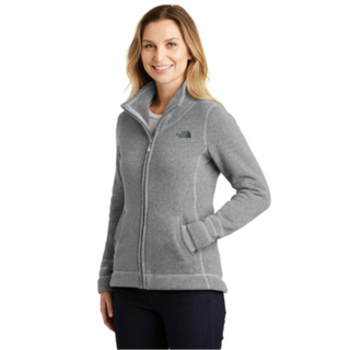 The North Face® Ladies Sweater Fleece Jacket in Medium Grey Heather - Thumbnail 4