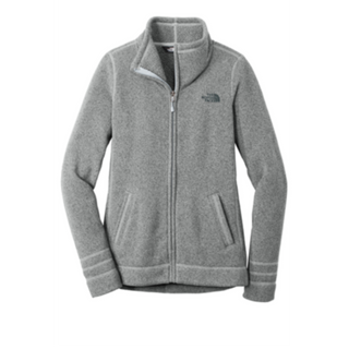 The North Face® Ladies Sweater Fleece Jacket in Medium Grey Heather - Thumbnail 5