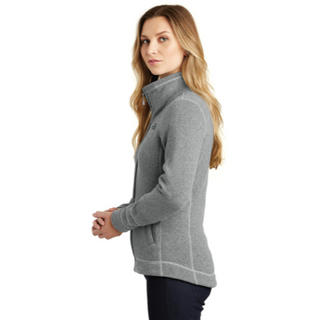 The North Face® Ladies Sweater Fleece Jacket in Medium Grey Heather - Thumbnail 3