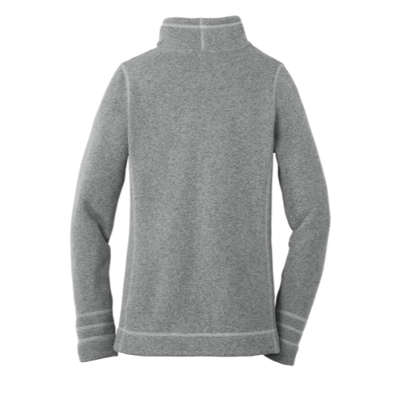 The North Face® Ladies Sweater Fleece Jacket in Medium Grey Heather - Thumbnail (Preview) 6