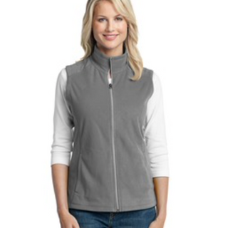  Port Authority Micro-fleece Vest in Pearl Grey 