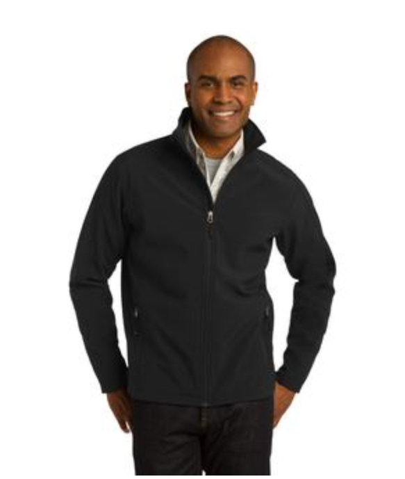 Men's  Port Authority Core Soft Shell Jacket in Black