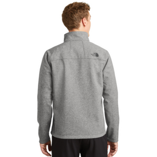 The North Face® Apex Barrier Soft Shell Jacket in Medium Grey Heather - Thumbnail 2