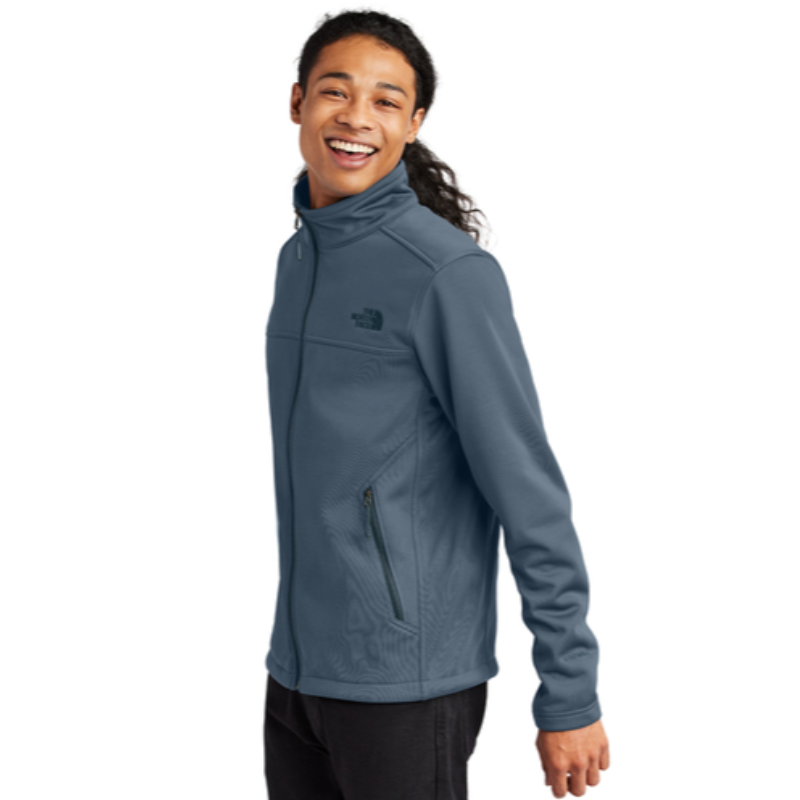 The North Face® Ridgewall Soft Shell Jacket in Shady Blue - Thumbnail (Preview) 3