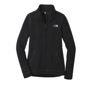 The North Face® Ladies Sweater Fleece Jacket in Black Heather - Thumbnail 5