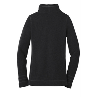 The North Face® Ladies Sweater Fleece Jacket in Black Heather - Thumbnail 6