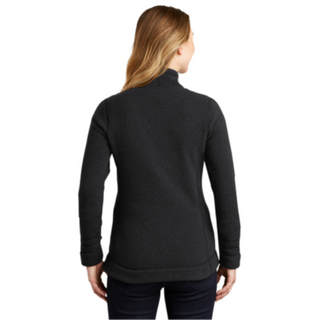 The North Face® Ladies Sweater Fleece Jacket in Black Heather - Thumbnail 2