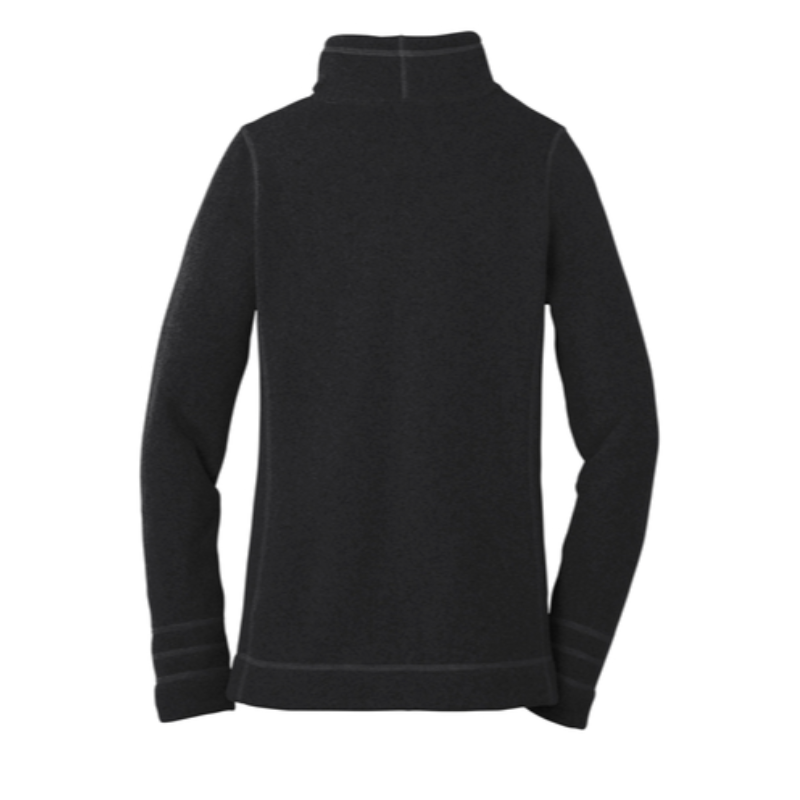 The North Face® Ladies Sweater Fleece Jacket in Black Heather - Thumbnail (Preview) 6