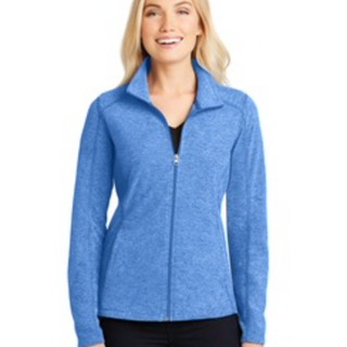 Port Authority Micro-fleece Jacket in Light Royal Heather