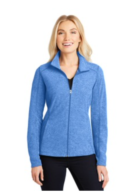 Port Authority Micro-fleece Jacket in Light Royal Heather