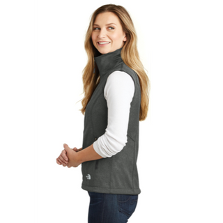 The North Face® Ladies Ridgewall Soft Shell Vest in Dark Grey Heather - Thumbnail 3