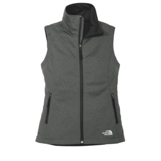 The North Face® Ladies Ridgewall Soft Shell Vest in Dark Grey Heather - Thumbnail 5