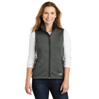 The North Face® Ladies Ridgewall Soft Shell Vest in Dark Grey Heather