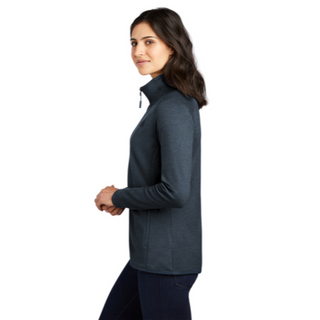 The North Face ® Ladies Skyline Full-Zip Fleece Jacket in Urban Navy Heather - Thumbnail 3