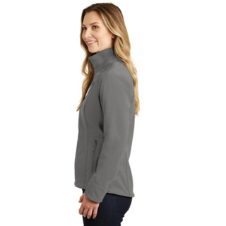 The North Face® Ladies Apex Barrier Soft Shell Jacket in Asphalt Greyy - Thumbnail 3