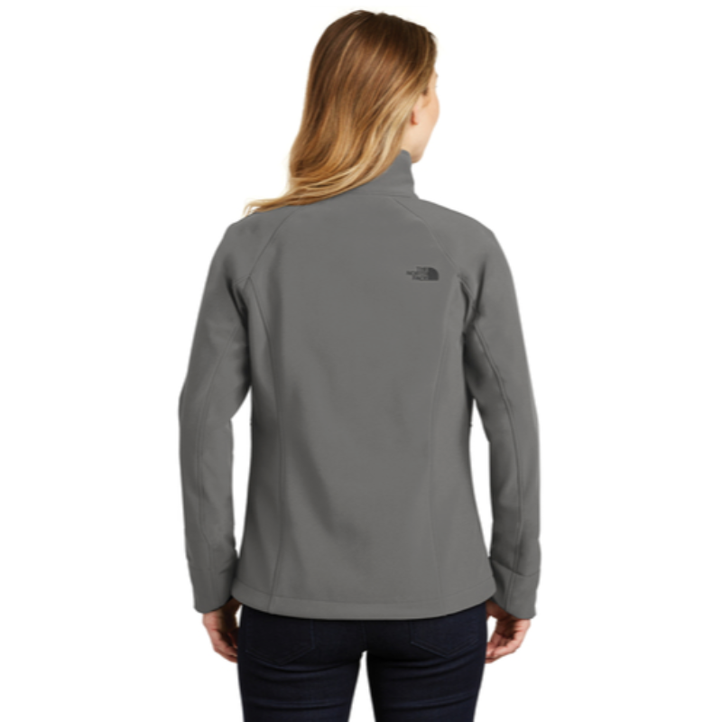 The North Face® Ladies Apex Barrier Soft Shell Jacket in Asphalt Greyy - Thumbnail (Preview) 2