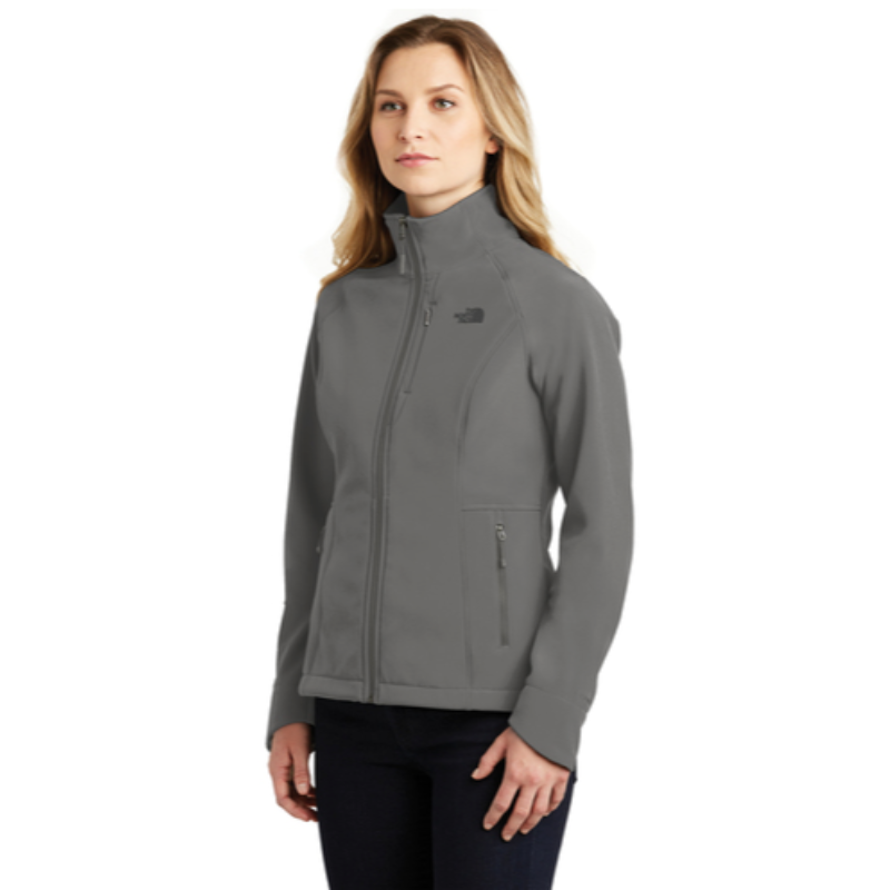 The North Face® Ladies Apex Barrier Soft Shell Jacket in Asphalt Greyy - Thumbnail (Preview) 4