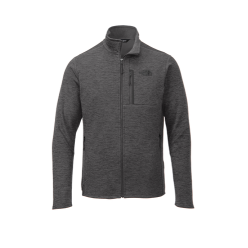 The North Face® Skyline Full-Zip Fleece Jacket in Dark Grey Heather - Thumbnail (Preview) 4