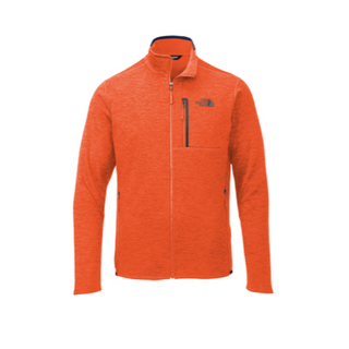 The North Face® Skyline Full-Zip Fleece Jacket in Zion Orange Heather - Thumbnail 4