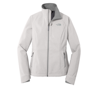 The North Face® Ladies Apex Barrier Soft Shell Jacket in Light Grey Heather - Thumbnail 4