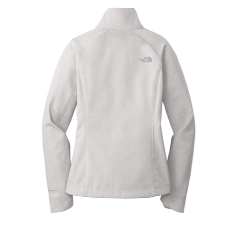 The North Face® Ladies Apex Barrier Soft Shell Jacket in Light Grey Heather - Thumbnail (Preview) 3