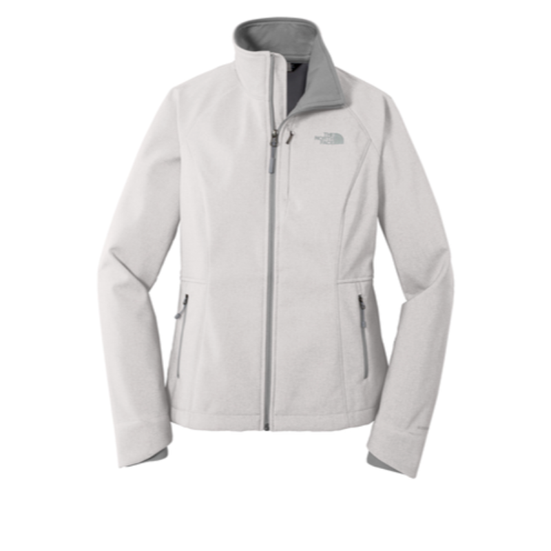 The North Face® Ladies Apex Barrier Soft Shell Jacket in Light Grey Heather - Thumbnail (Preview) 4