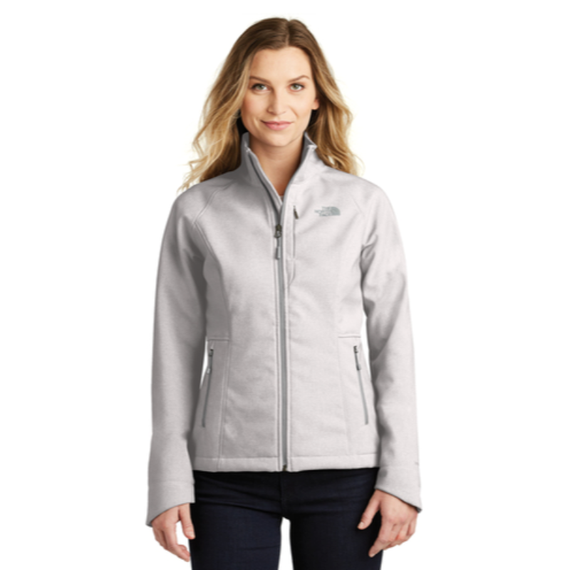 The North Face® Ladies Apex Barrier Soft Shell Jacket in Light Grey Heather Main Image