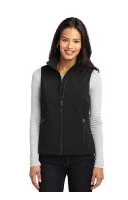 Port Authority Core Soft Shell Vest in Black