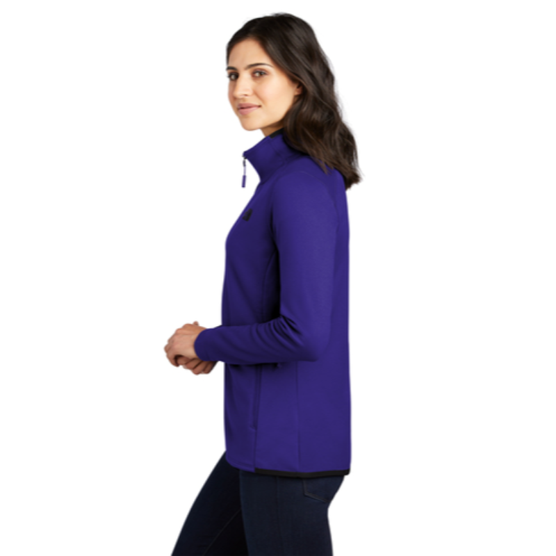 The North Face ® Ladies Skyline Full-Zip Fleece Jacket in Lapis Blue - Thumbnail (Preview) 3