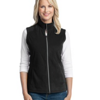  Port Authority Micro-fleece Vest in Black