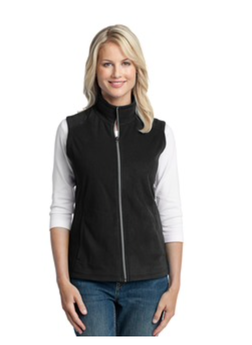  Port Authority Micro-fleece Vest in Black