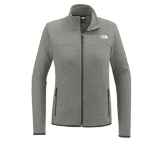 The North Face® Ladies Glacier Full-Zip Fleece Jacket in Medium Grey Heather - Thumbnail 4