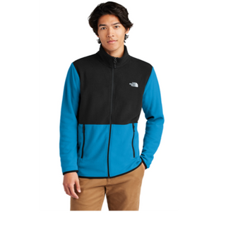 The North Face® Glacier Full-Zip Fleece Jacket in Hero Blue / Black