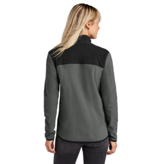 The North Face® Ladies Glacier Full-Zip Fleece Jacket in Asphalt Grey / Black - Thumbnail 2