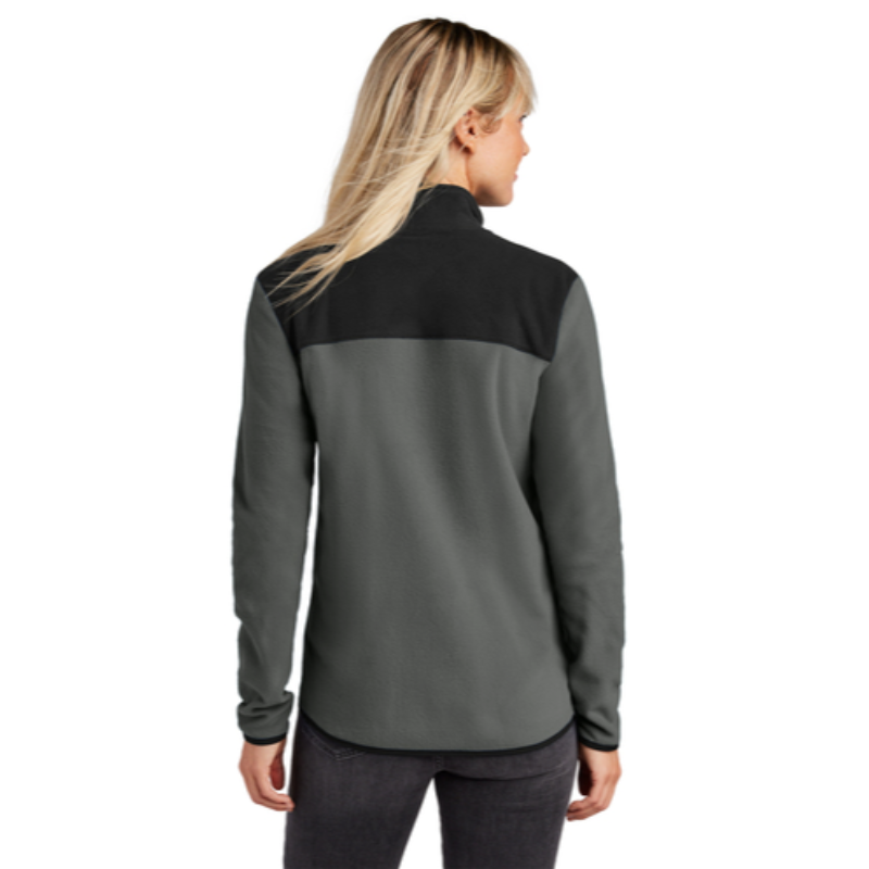 The North Face® Ladies Glacier Full-Zip Fleece Jacket in Asphalt Grey / Black - Thumbnail (Preview) 2