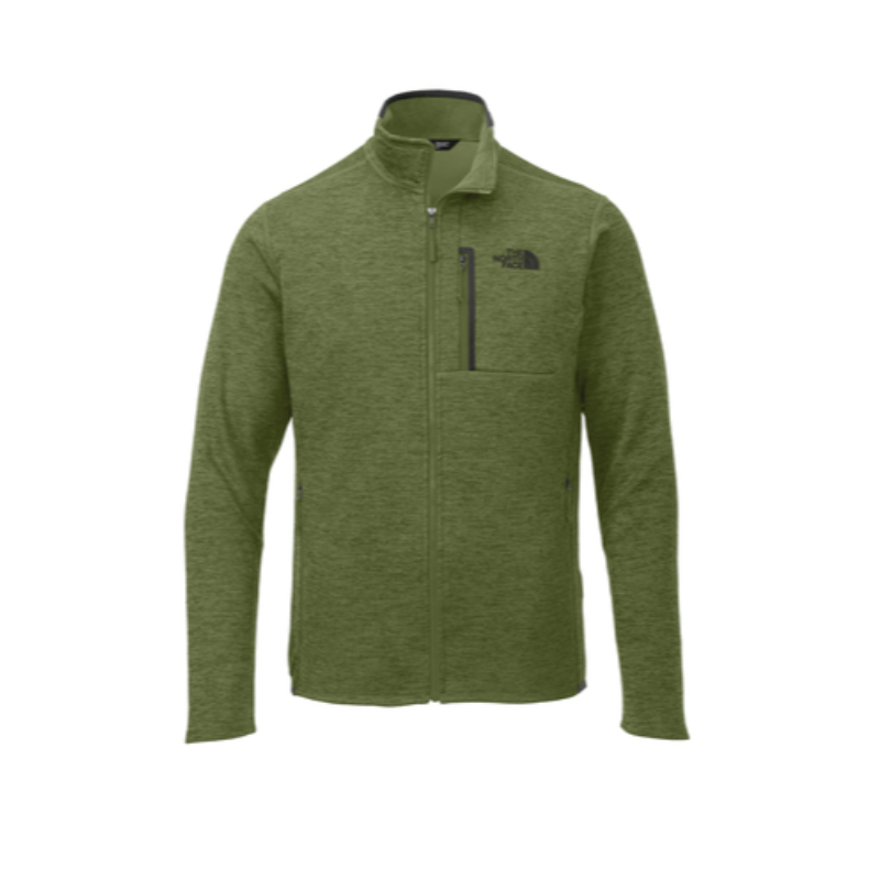 The North Face ® Skyline Full-Zip Fleece Jacket in Four Leaf Clover Heather - Thumbnail (Preview) 4